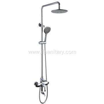 Water Saving Chrome Rain Shower Set With Spout